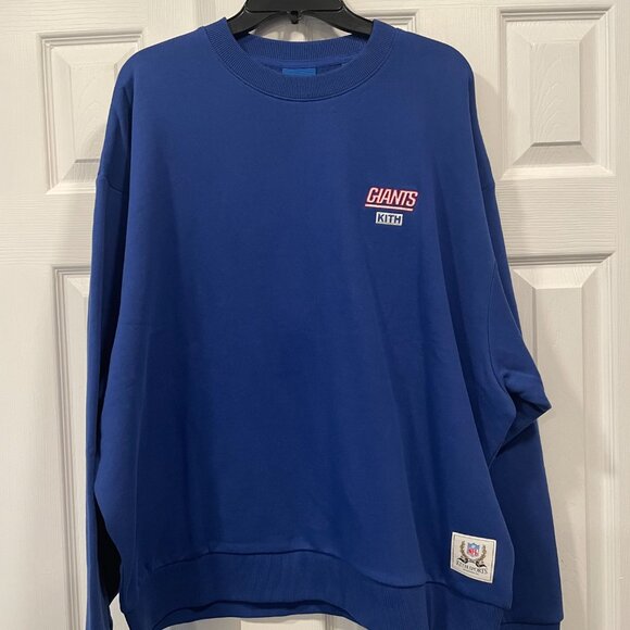 KITH for the NFL: Giants Helmet Nelson Vintage Crewneck - Picture 5 of 5